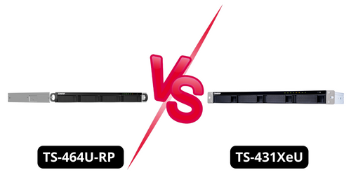 TS-464U-RP vs TS-431XeU Qnap