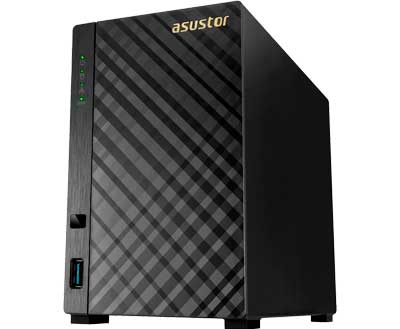 AS1002T Asustor - Servidor NAS 2 hard disks SATA