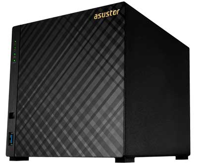 AS1004T Asustor - 4-Bay NAS Storage para hard disks SATA