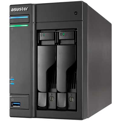 AS5102T Asustor - Storage NAS 2 Baias