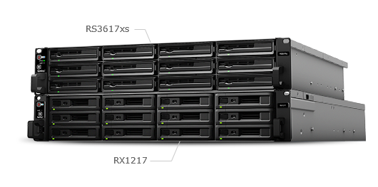 Data Storage DS3617xs, alta velocidade e segurança de dados