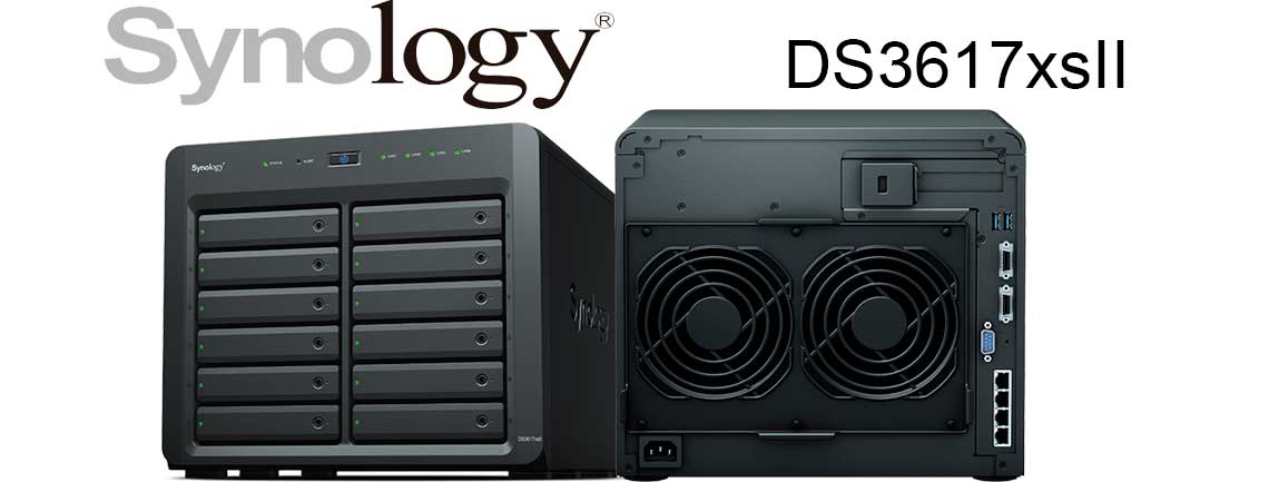 DiskStation DS3617xsII, storage corporativo para uso intensivo