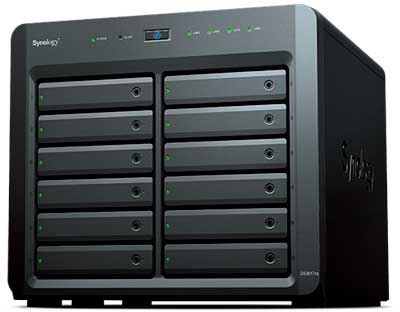 DS3617xs Synology Diskstation - Storage NAS 12 Bay p/ HDD SATA
