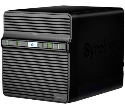 DS420j Synology Diskstation - Storage NAS 4 Baias p/ HDD SATA/SSD