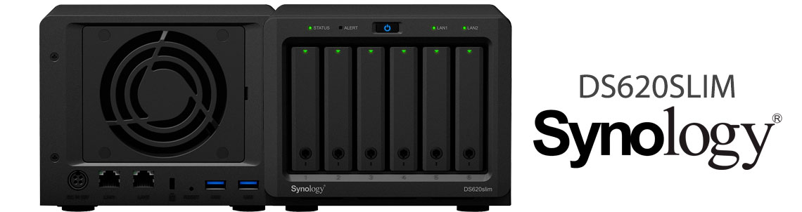 DS620slim Synology, um servidor NAS para armazenamento