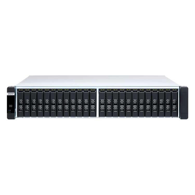 ES2486dc Qnap -  Enterprise Storage NAS ZFS 24 baias HDD SATA/SSD