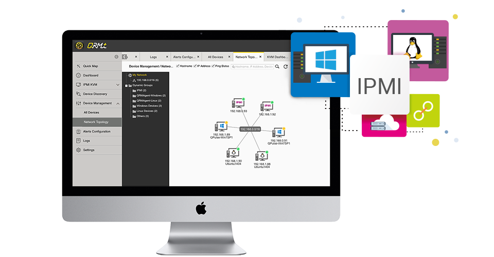 Gerenciamento centralizado de dispositivos conectados em rede