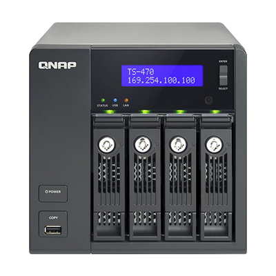 NAS 4 Discos SATA TS-470 Qnap