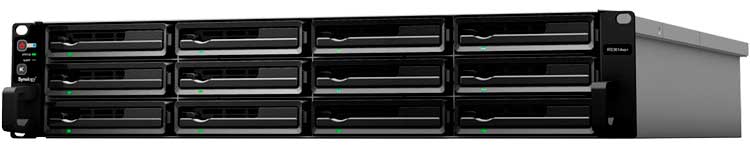 RS3614xs+ Synology RackStation NAS Storage 12 baias