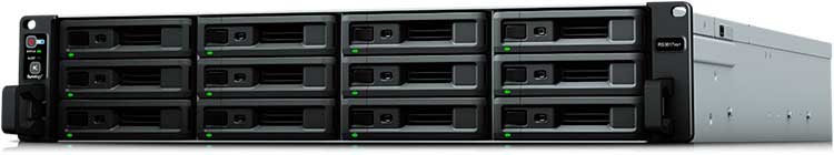 RS3617xs+ Synology RackStation - Storage NAS 12 Bay p/ HDD SATA