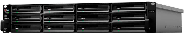 RS3617xs Synology Rackstation - Data Storage 12 Bay p/ HDD SATA 