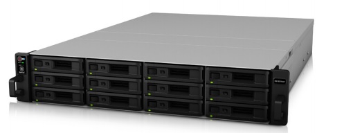 Servidor RS18016xs+ 96TB, ideal para virtualização
