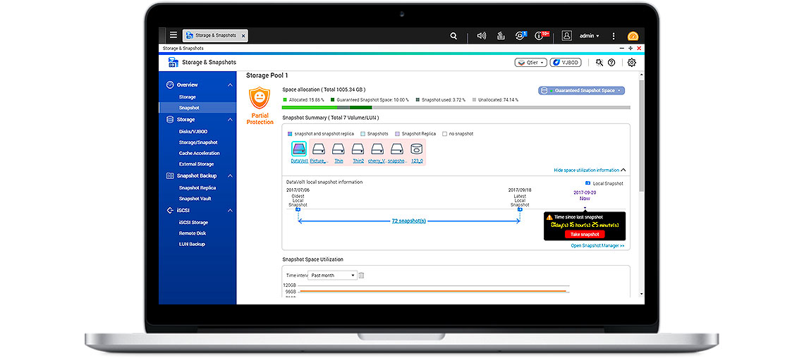 Snapshots contra ameaças de ransomware