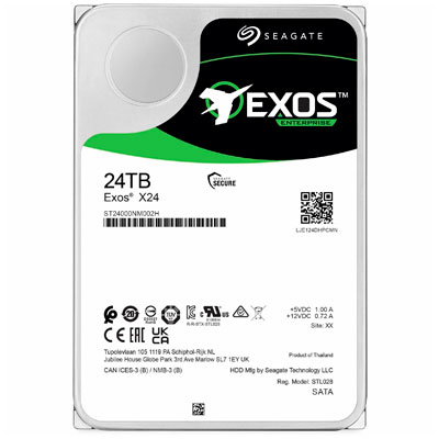 ST24000NM002H Seagate - HD interno 24TB Exos X24 para Storages