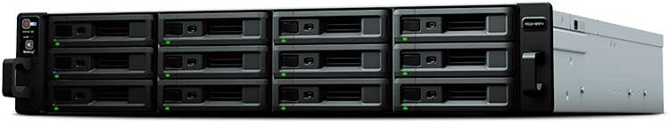 Synology RS2418RP+ Rackstation - Servidor NAS 12 Baias p/ HDD SATA