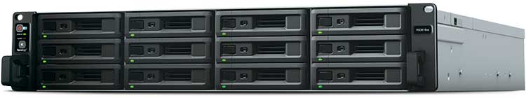 Synology RS3618xs Rackstation - Storage NAS 12 Baias 144TB