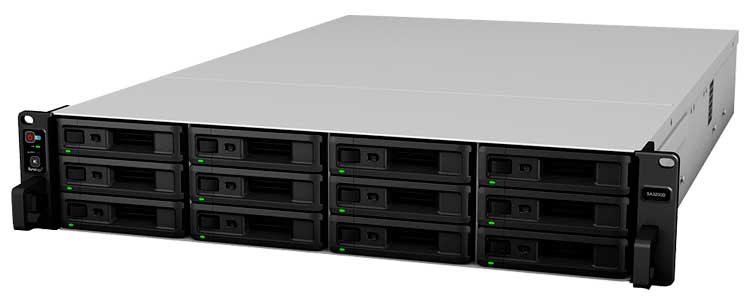 Synology SA3200D Rackmount - Storage NAS 12 Baias até 192TB