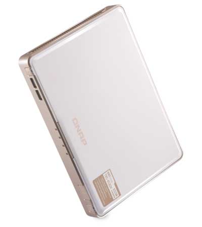 TBS-453DX Qnap – Storage NASbook com 4 baias para SSDs M.2 SATA, 10GbE