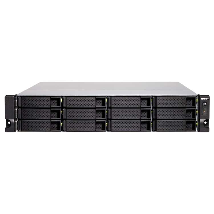 Qnap TS-1283XU-RP - Storage NAS 12 Baias p/ HDD SATA até 168TB