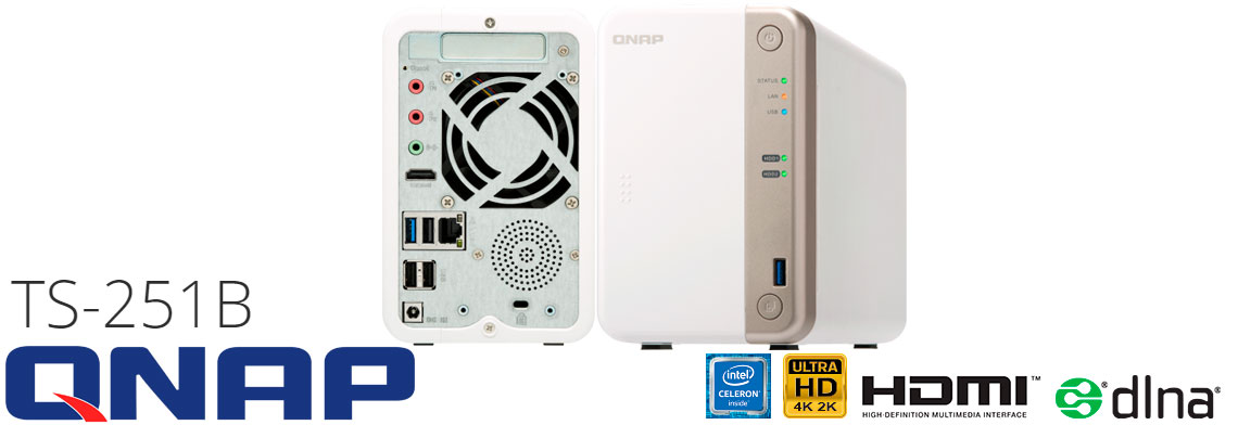 TS-251B Qnap, um NAS e media center doméstico