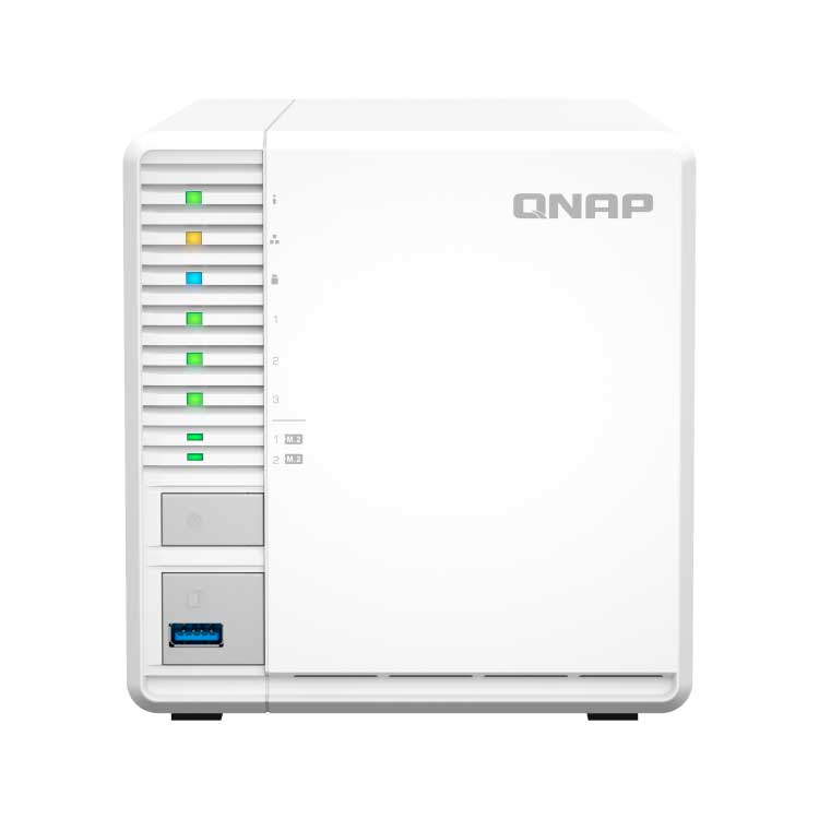 TS-364 Qnap - Storage NAS 3 Bay p/ HDD SATA