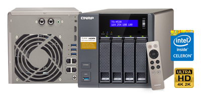 TS-453A Qnap, um NAS 16TB para vídeos 4K