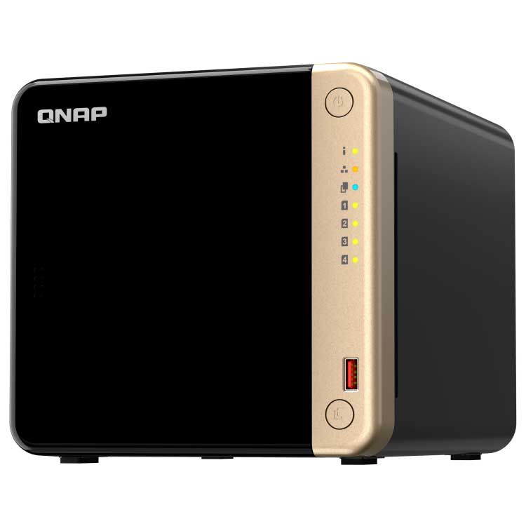 Qnap TS-464 - Storage NAS 4 Bay p/ HDD SATA