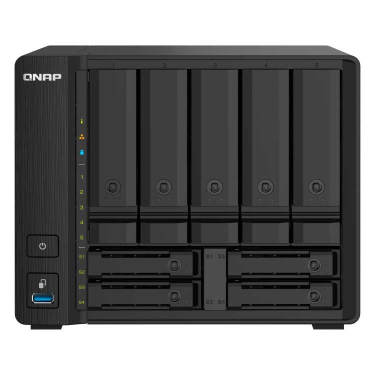 TS-932PX Qnap - Storage NAS 9 Baias p/ HDD/SDD SATA