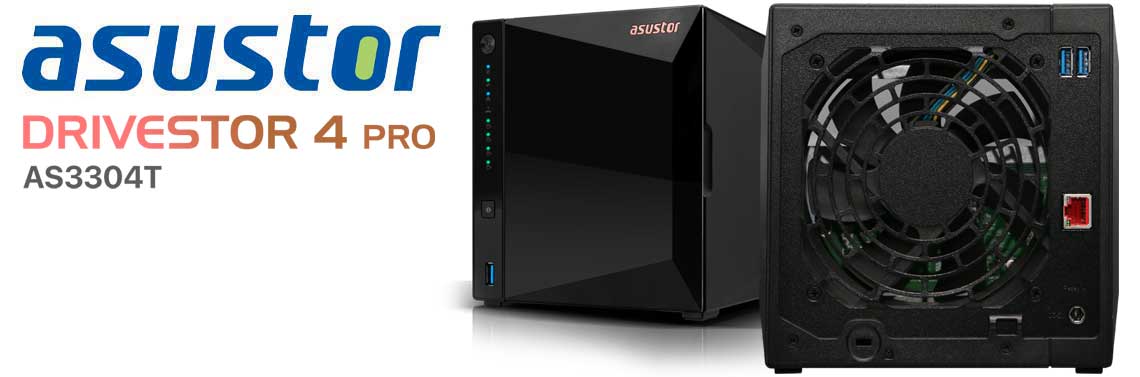 Um NAS Asustor com processador Realtek Quad-Core