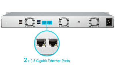 Um storage com Wi-Fi 6 e portas 2,5GbE