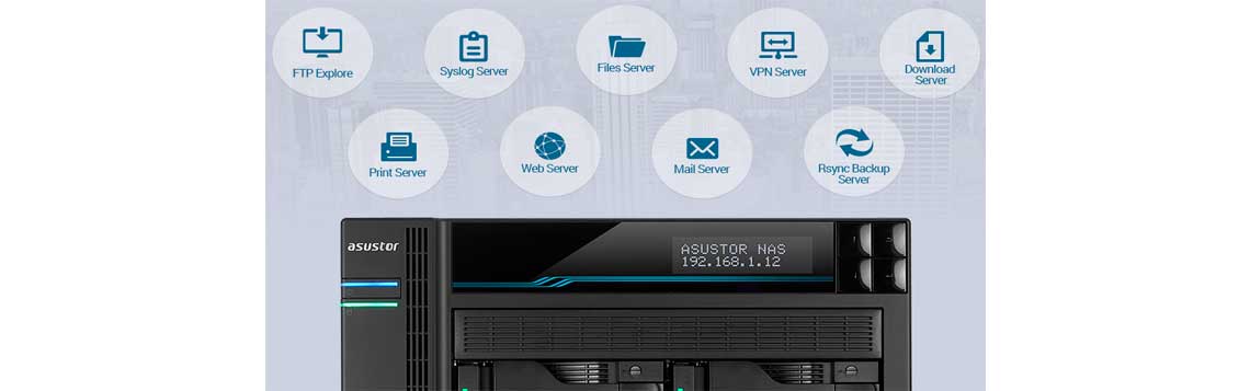 Versatilidade de um NAS corporativo